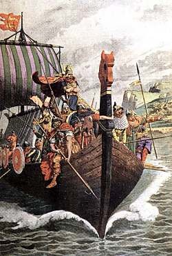 Viking raiders